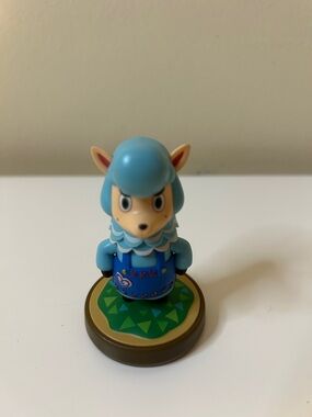 Animal Crossing Cyrus Amiibo Figure - Light Blue